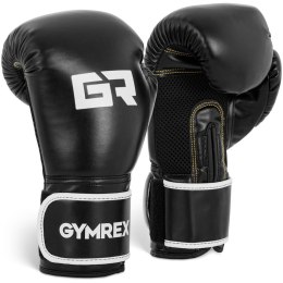 Rękawice bokserskie treningowe 14 oz czarne GYMREX