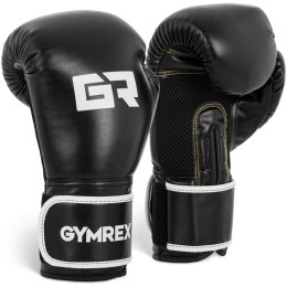 Rękawice bokserskie treningowe 16 oz czarne GYMREX