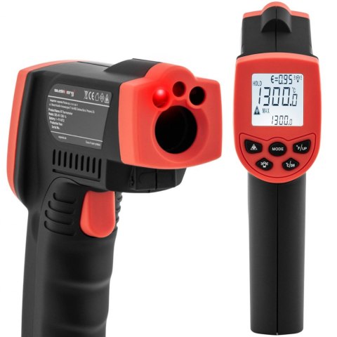 Termometr przemysłowy laserowy pirometr zakres -50 do 1300C Steinberg Systems Termometr przemysłowy laserowy pirometr zakres -50 do 1300C Steinberg Systems