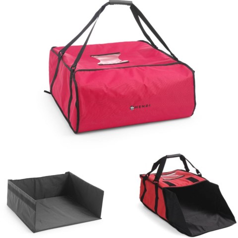 Torba termiczna do transportu PIZZY na 2 pudełka 600x600mm - HENDI 709863 Hendi Torba termiczna do transportu PIZZY na 2 pudełka 600x600mm - HENDI 709863 Hendi