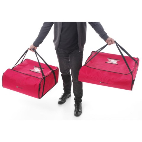 Torba termiczna do transportu PIZZY na 2 pudełka 600x600mm - HENDI 709863 Hendi Torba termiczna do transportu PIZZY na 2 pudełka 600x600mm - HENDI 709863 Hendi