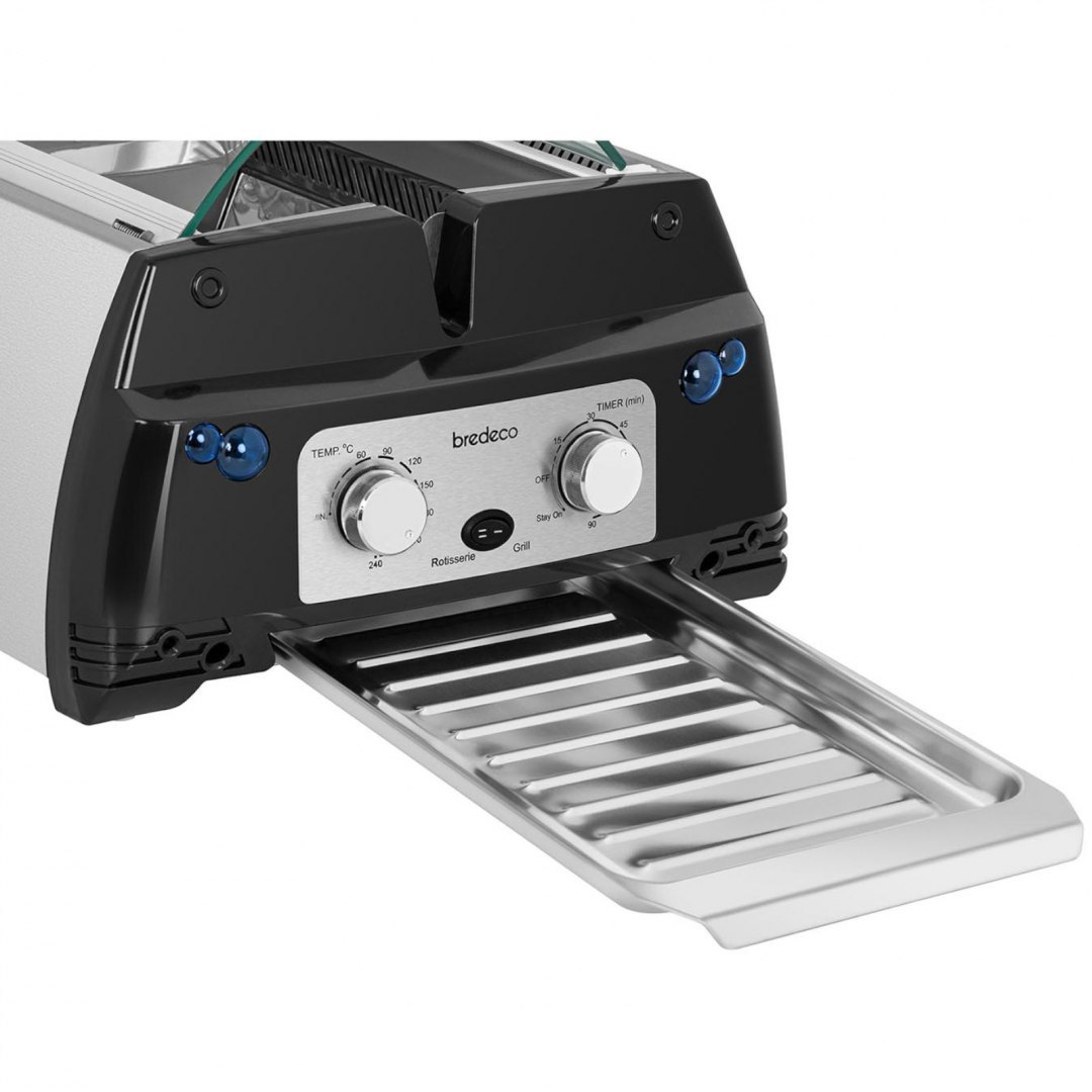 Wielofunkcyjny grill elektryczny na podczerwień 1780W Bredeco Wielofunkcyjny grill elektryczny na podczerwień 1780W Bredeco