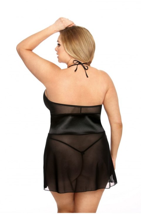 Koszulka Stefi + stringi GRATIS! Czarny XL/XXL Koszulka Stefi + stringi GRATIS! Czarny XL/XXL