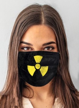 Maska ANS-R 112 Toxic Czarny UNIWERSALNY