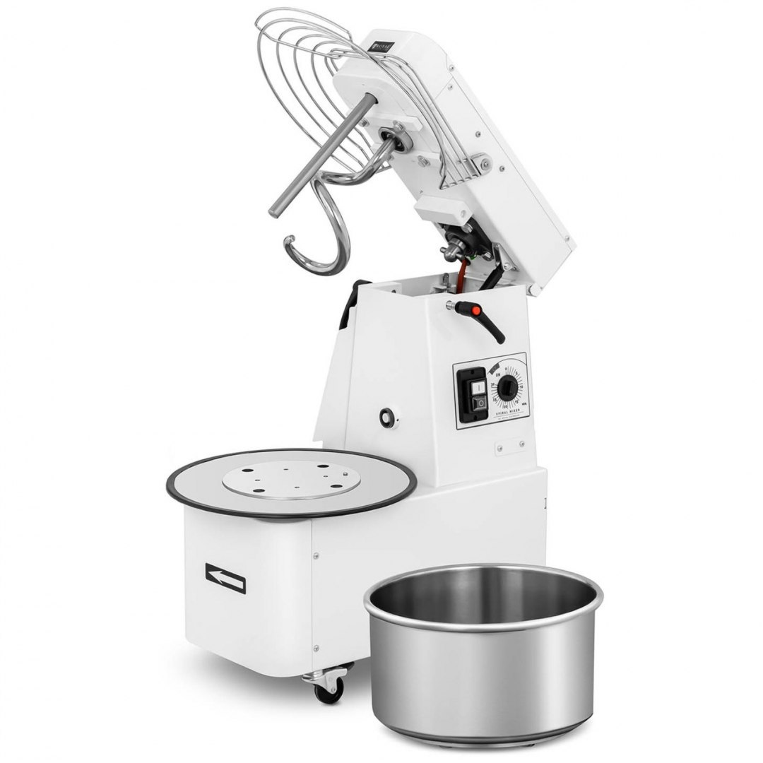 Miesiarka spiralna mikser spiralny do ciasta z wyjmowaną dzieżą 22 l 56 kg/h 750 W ITALY Royal Catering Miesiarka spiralna mikser spiralny do ciasta z wyjmowaną dzieżą 22 l 56 kg/h 750 W ITALY Royal Catering