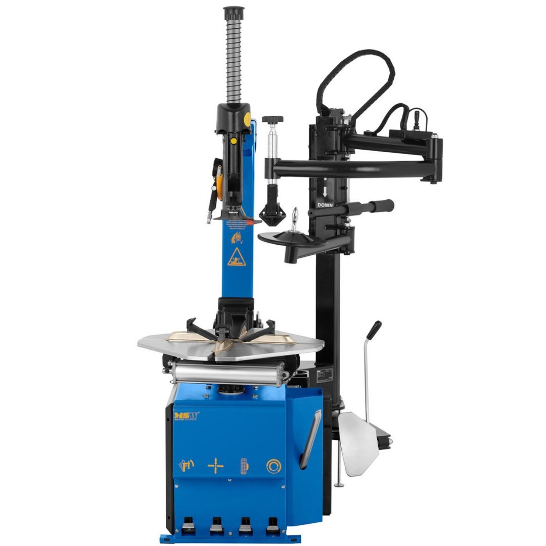 Montażownica do opon kół samochodowych z ramieniem pomocniczym 12-24'' 1100 W MSW Montażownica do opon kół samochodowych z ramieniem pomocniczym 12-24'' 1100 W MSW