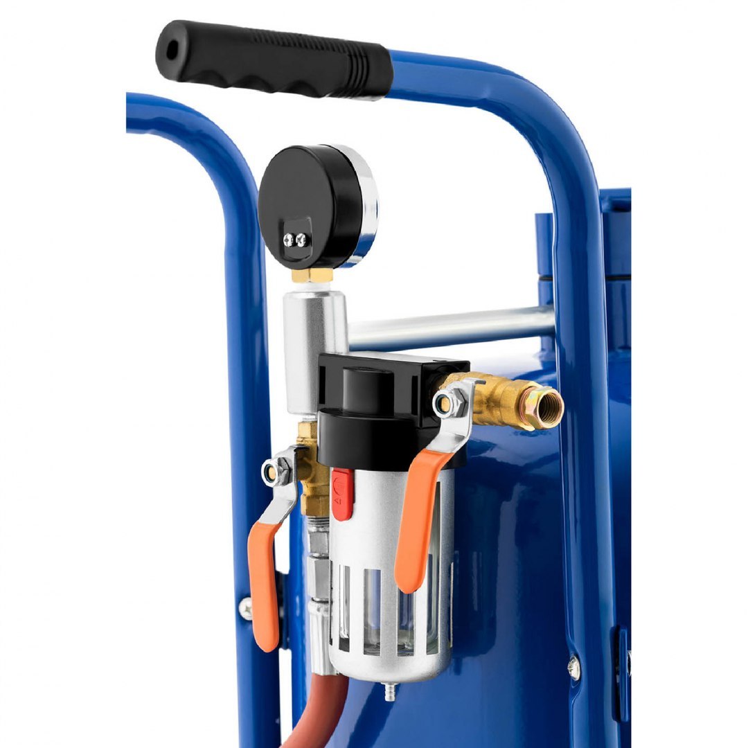 Piaskarka syfonowa mobilna z regulacją ciśnienia 60-125 psi 40 l MSW Piaskarka syfonowa mobilna z regulacją ciśnienia 60-125 psi 40 l MSW