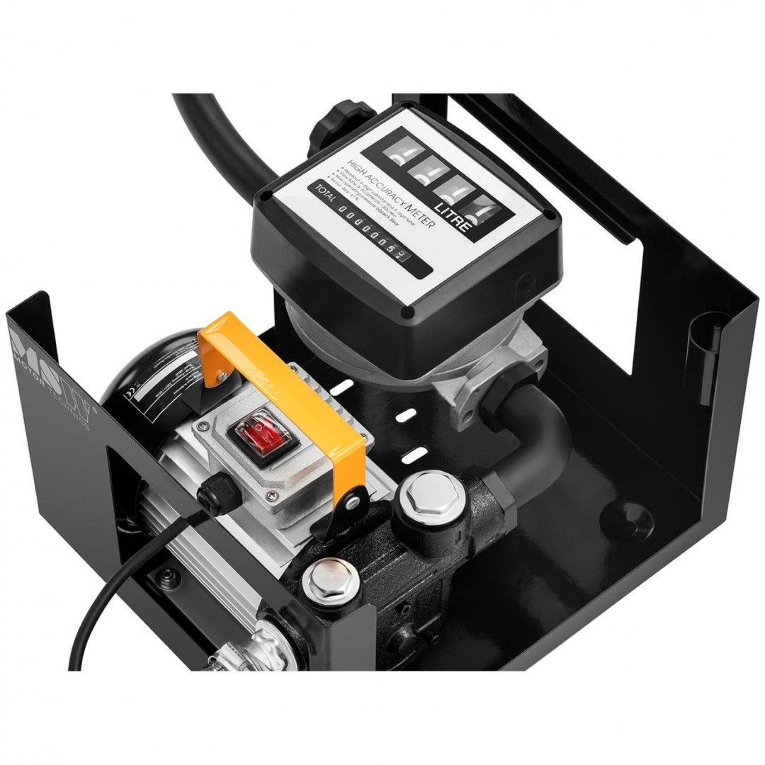 Pompa dystrybutor do paliwa oleju napędowego elektryczna z licznikiem IP55 230 V 600 W 60 l/min MSW Pompa dystrybutor do paliwa oleju napędowego elektryczna z licznikiem IP55 230 V 600 W 60 l/min MSW