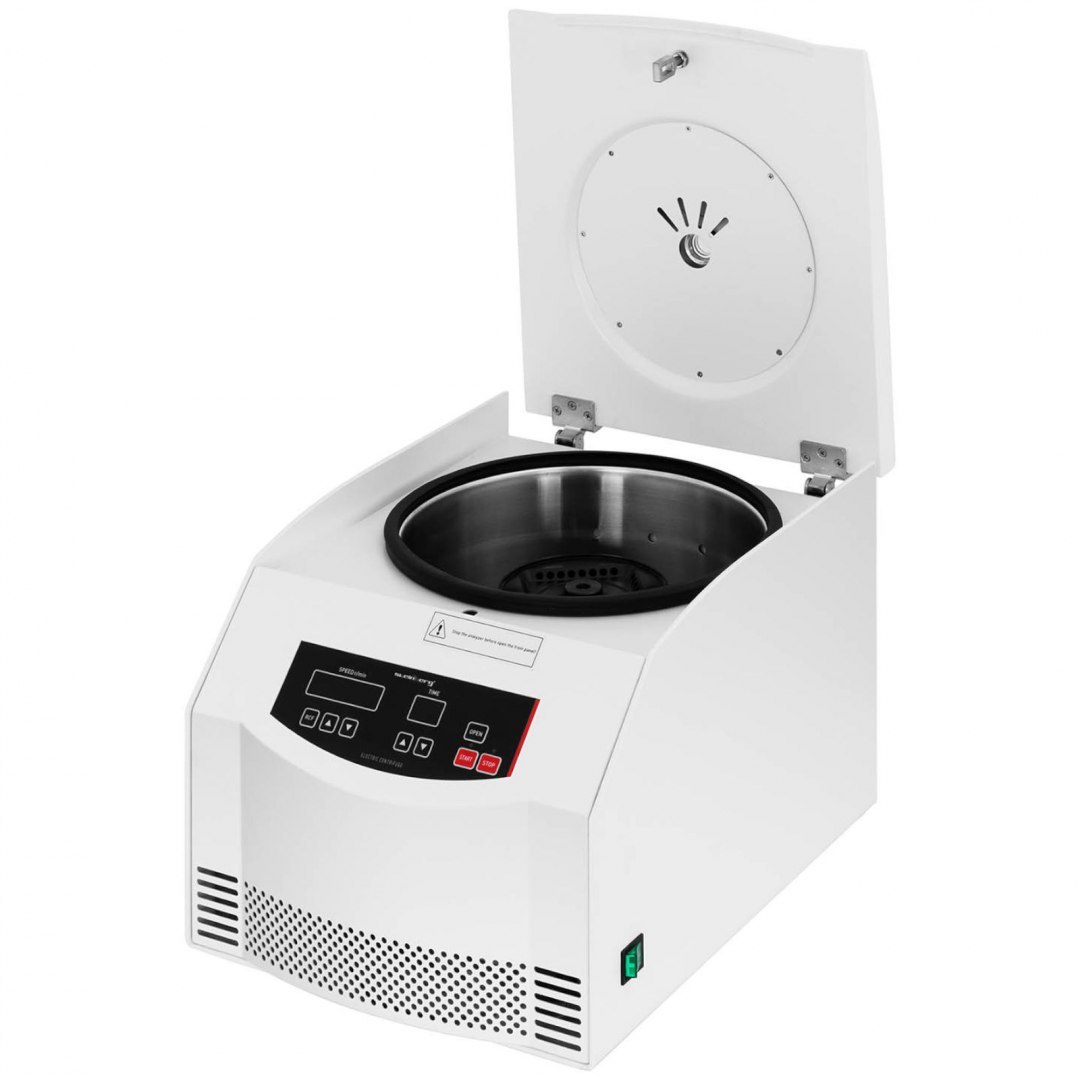 Profesjonalna wirówka laboratoryjna do osocza 16000 obr./min do 6 probówek 100 ml Steinberg Systems Profesjonalna wirówka laboratoryjna do osocza 16000 obr./min do 6 probówek 100 ml Steinberg Systems