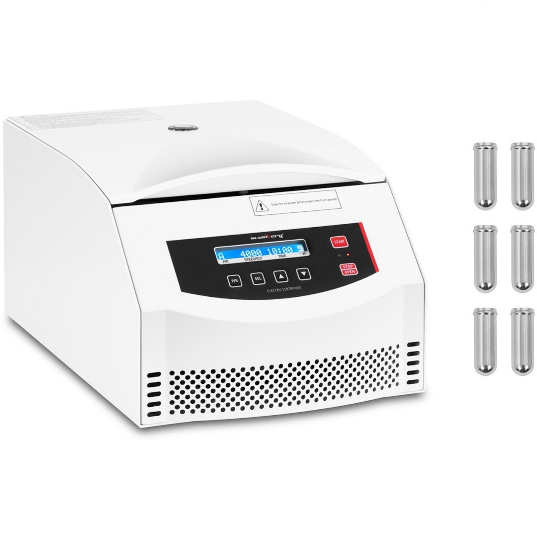 Profesjonalna wirówka laboratoryjna do osocza 4000 obr./min do 6 probówek 50 ml Steinberg Systems Profesjonalna wirówka laboratoryjna do osocza 4000 obr./min do 6 probówek 50 ml Steinberg Systems