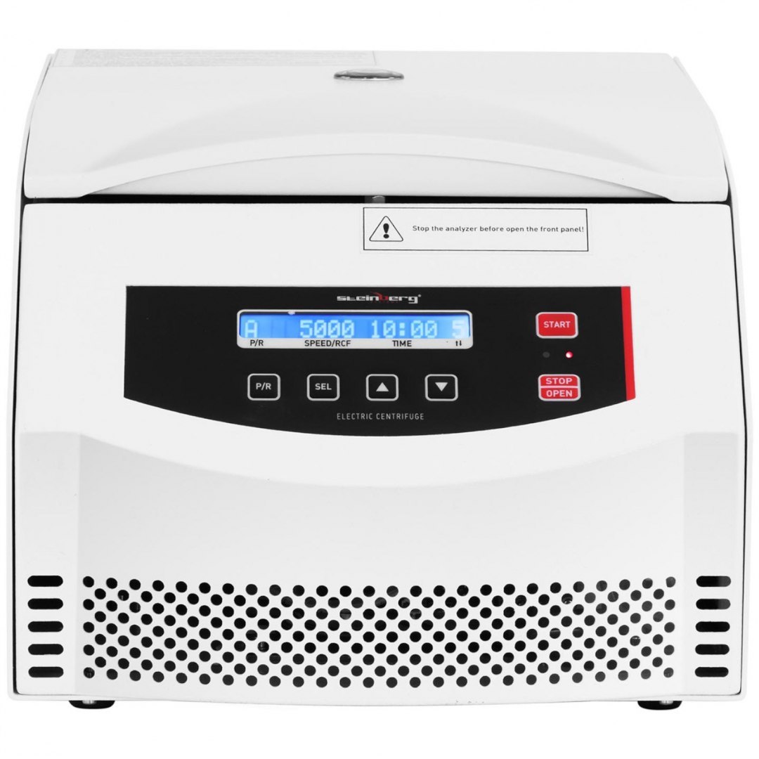 Profesjonalna wirówka laboratoryjna do osocza 4000 obr./min do 6 probówek 50 ml Steinberg Systems Profesjonalna wirówka laboratoryjna do osocza 4000 obr./min do 6 probówek 50 ml Steinberg Systems