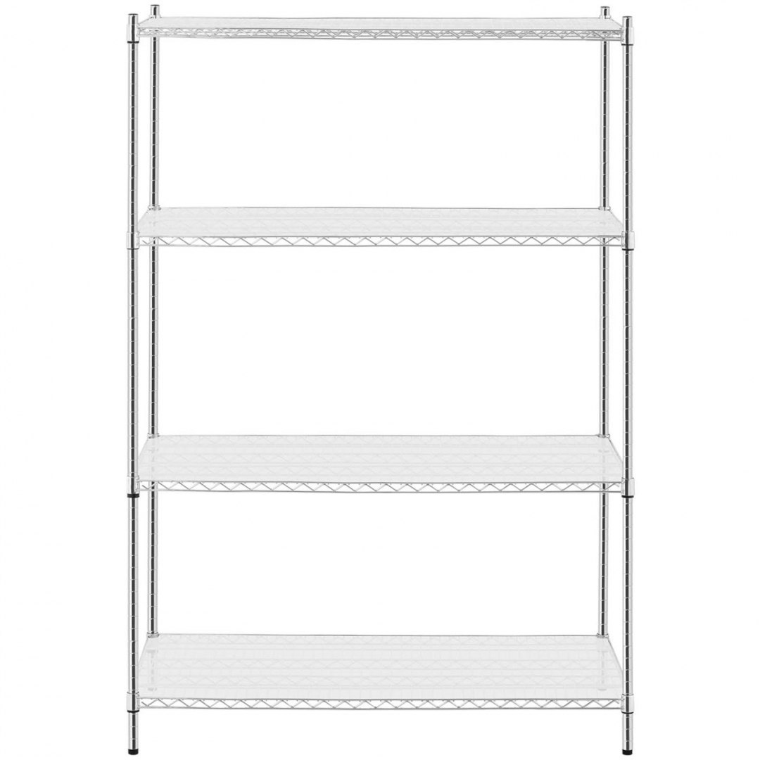 Regał warsztatowy druciany 4 półki + 4 maty do 1 t 1000 kg 120x60x180 cm Royal Catering Regał warsztatowy druciany 4 półki + 4 maty do 1 t 1000 kg 120x60x180 cm Royal Catering