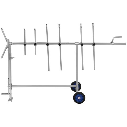 Stojak wózek lakierniczy obrotowy 360 do 90 kg 6 ramion STANDARD MSW Stojak wózek lakierniczy obrotowy 360 do 90 kg 6 ramion STANDARD MSW