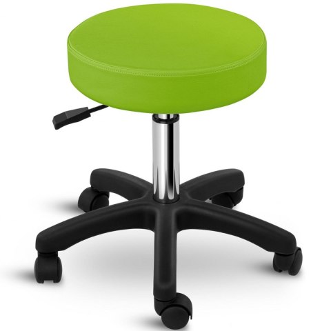 Taboret stołek hoker kosmetyczny obrotowy na kółkach Physa AVERSA zielony Physa Taboret stołek hoker kosmetyczny obrotowy na kółkach Physa AVERSA zielony Physa
