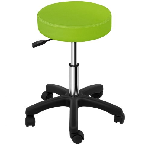 Taboret stołek hoker kosmetyczny obrotowy na kółkach Physa AVERSA zielony Physa Taboret stołek hoker kosmetyczny obrotowy na kółkach Physa AVERSA zielony Physa