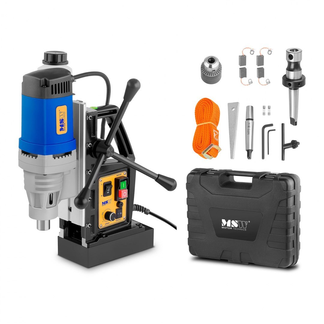 Wiertarka magnetyczna ze stopą magnetyczną + Walizka 1380W MSW-MD32-PRO MSW Wiertarka magnetyczna ze stopą magnetyczną + Walizka 1380W MSW-MD32-PRO MSW