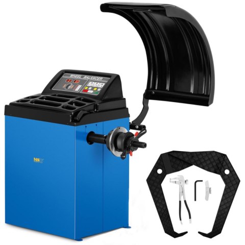 Wyważarka automatyczna do kół samochodowych motocyklowych do 65 kg śr. 10-24'' LED MSW