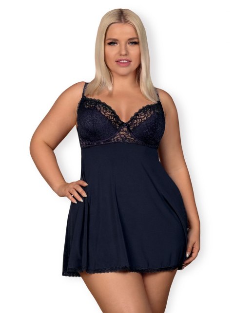 Koszulka Drimera Babydoll + stringi GRATIS! Niebieski S/M Koszulka Drimera Babydoll + stringi GRATIS! Niebieski S/M
