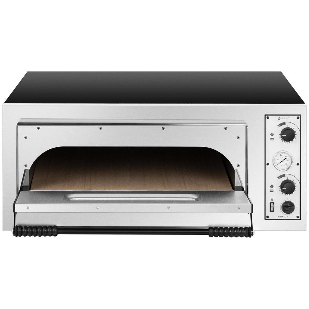 Profesjonalny piec do pizzy elektryczny jednokomorowy 4 pizze śr. 32 cm 400 V 4700 W ITALY Royal Catering Profesjonalny piec do pizzy elektryczny jednokomorowy 4 pizze śr. 32 cm 400 V 4700 W ITALY Royal Catering