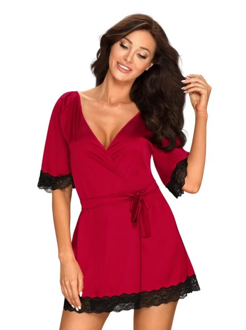 Szlafrok Sensuelia Czerwony S/M Szlafrok Sensuelia Czerwony S/M