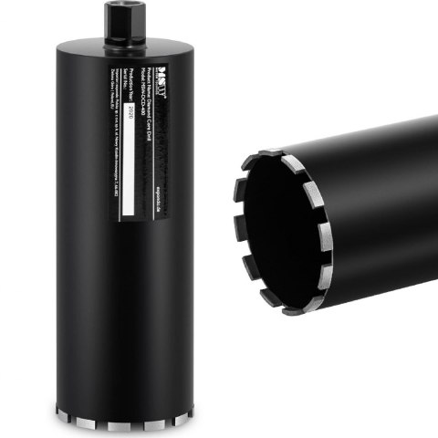 Wiertło diamentowe koronowe do betonu kamienia G1 dł. 400 mm śr. 152 mm MSW Wiertło diamentowe koronowe do betonu kamienia G1 dł. 400 mm śr. 152 mm MSW