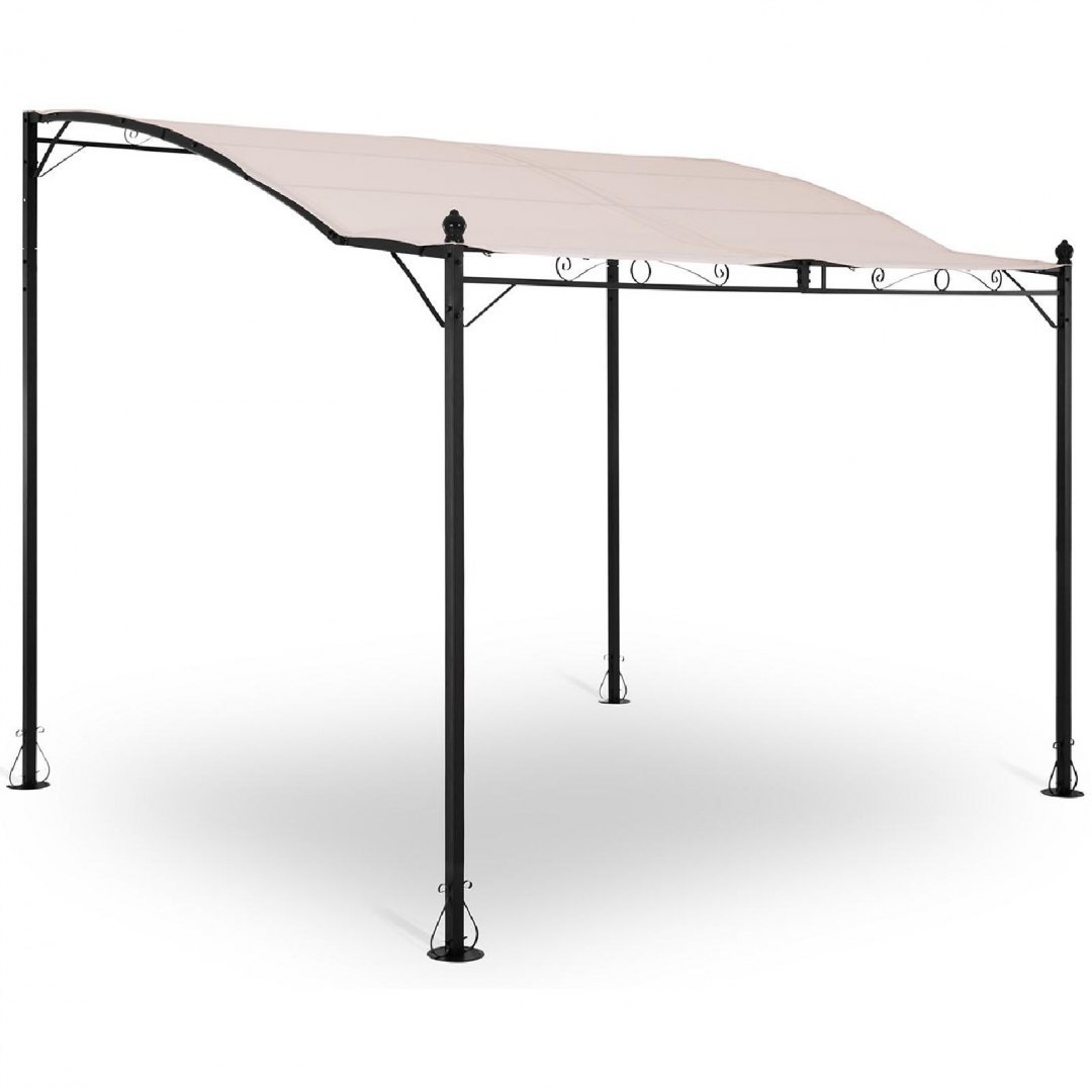 Zadaszenie ogrodowe altana wolnostojąca 2.6 x 3 x 2.5 m kremowa UNIPRODO Zadaszenie ogrodowe altana wolnostojąca 2.6 x 3 x 2.5 m kremowa UNIPRODO