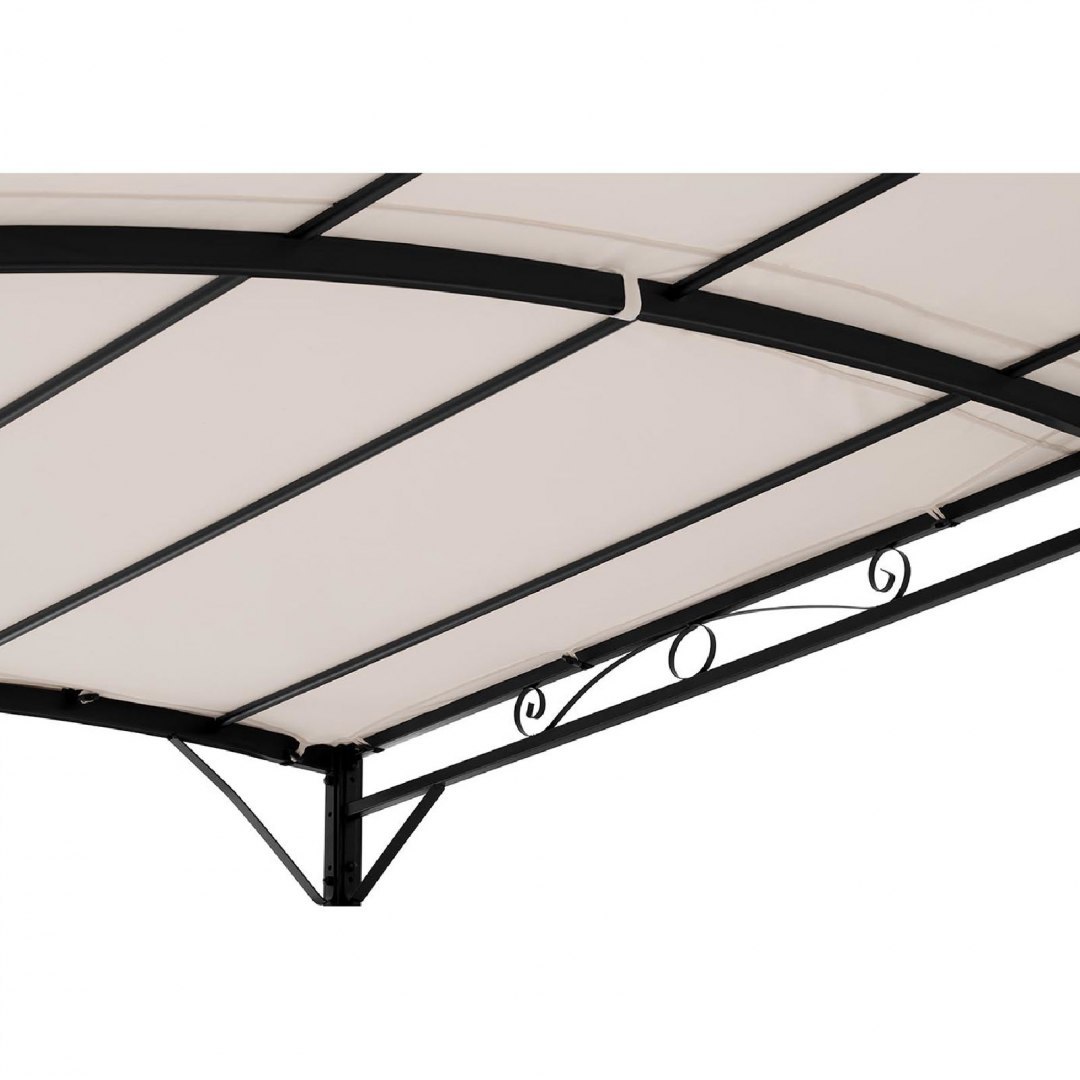Zadaszenie ogrodowe altana wolnostojąca 2.6 x 3 x 2.5 m kremowa UNIPRODO Zadaszenie ogrodowe altana wolnostojąca 2.6 x 3 x 2.5 m kremowa UNIPRODO