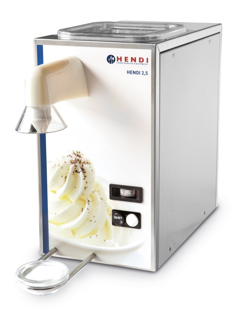 Automat maszyna do bitej śmietany 2,5L - Hendi 290903 Hendi Automat maszyna do bitej śmietany 2,5L - Hendi 290903 Hendi