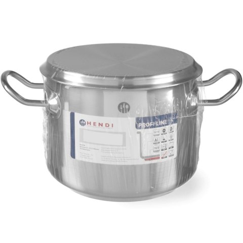 Garnek niski Profi Line z pokrywką 2,8 l śr. 200 x 90 h - Hendi 830208 Hendi Garnek niski Profi Line z pokrywką 2,8 l śr. 200 x 90 h - Hendi 830208 Hendi
