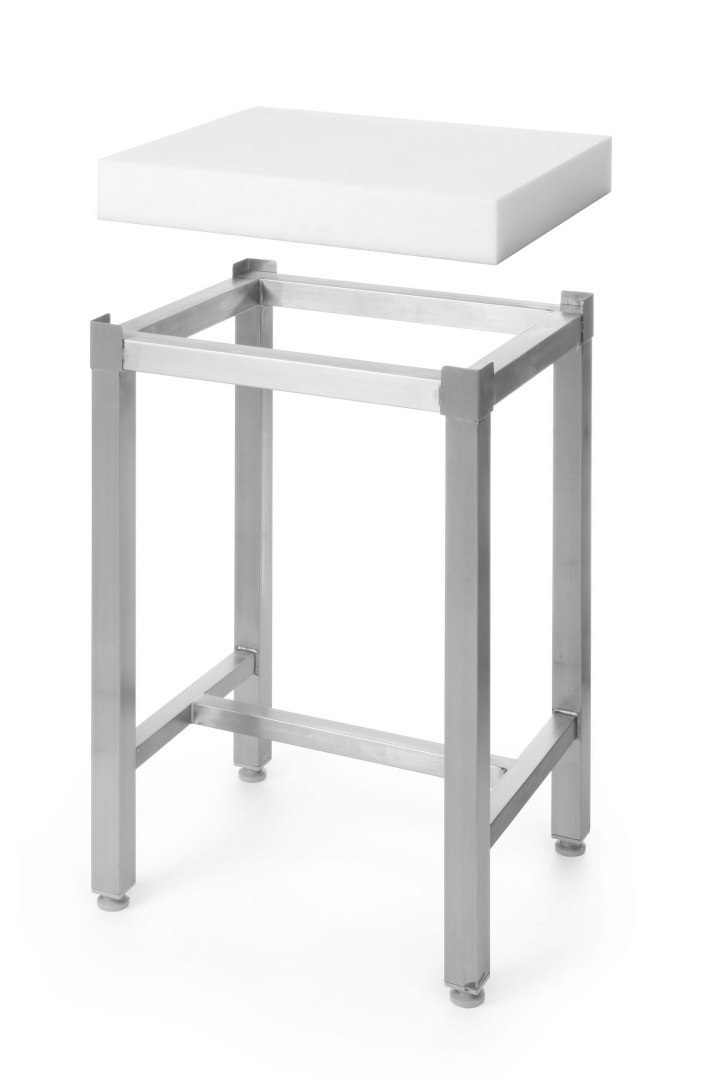 Kloc masarski z polietylenu 400x500x80mm na podstawie stalowej - Hendi 505687 Hendi Kloc masarski z polietylenu 400x500x80mm na podstawie stalowej - Hendi 505687 Hendi
