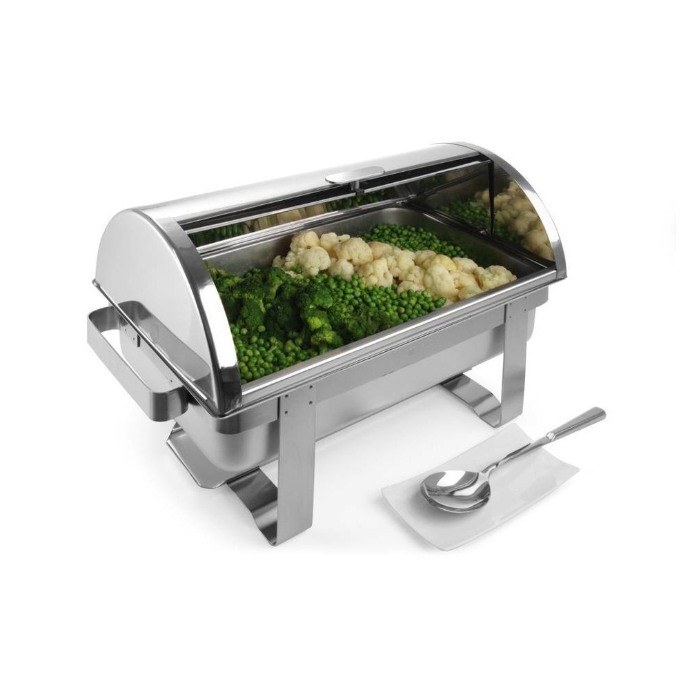 Podgrzewacz do potraw HoReCa na pastę GN 1/1 Rolltop - Hendi 470206 Hendi Podgrzewacz do potraw HoReCa na pastę GN 1/1 Rolltop - Hendi 470206 Hendi