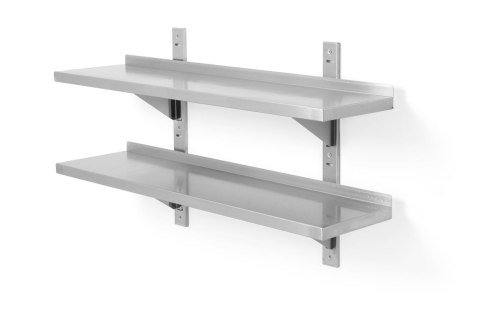 Półka wisząca przestawna podwójna 100cm - Hendi 811726 Hendi Półka wisząca przestawna podwójna 100cm - Hendi 811726 Hendi