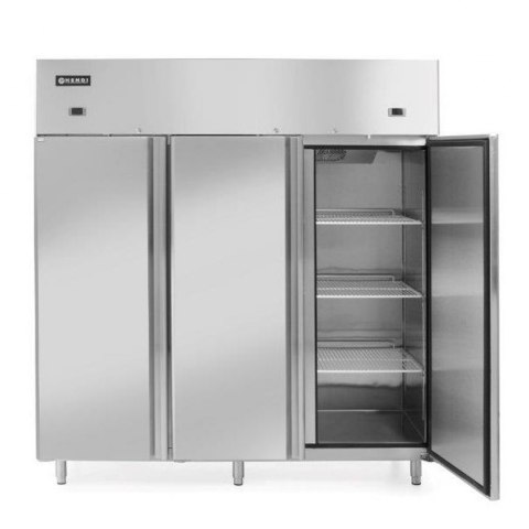 Szafa chłodniczo-mroźnicza lodówko-zamrażarka Profi Line 3-drzwiowa 890 + 420L - Hendi 233153 Hendi