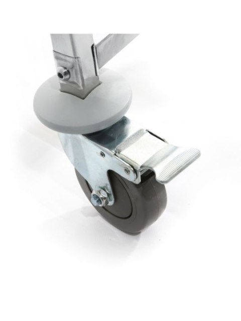 Wózek do transportu pojemników 7 x GN 1/1 z blatem roboczym - Hendi 810668 Hendi Wózek do transportu pojemników 7 x GN 1/1 z blatem roboczym - Hendi 810668 Hendi