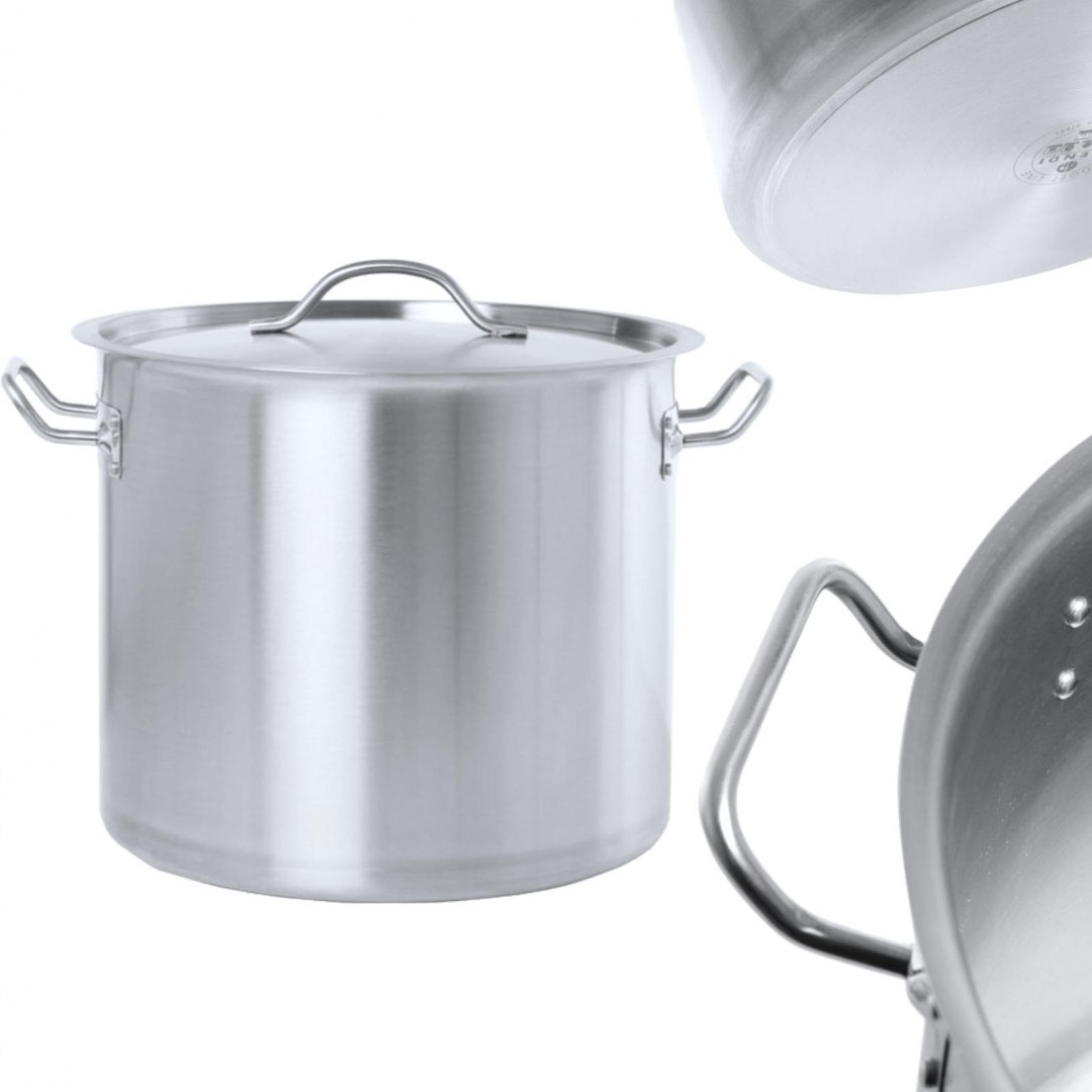 Garnek Budget Line z pokrywką 50 l śr. 400 x 400 h - Hendi 834701 Hendi Garnek Budget Line z pokrywką 50 l śr. 400 x 400 h - Hendi 834701 Hendi
