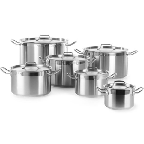 Garnek niski Profi Line z pokrywką 2,8 l śr. 200 x 90 h - Hendi 830208 Hendi Garnek niski Profi Line z pokrywką 2,8 l śr. 200 x 90 h - Hendi 830208 Hendi