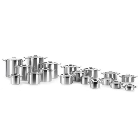 Garnek niski Profi Line z pokrywką 2,8 l śr. 200 x 90 h - Hendi 830208 Hendi Garnek niski Profi Line z pokrywką 2,8 l śr. 200 x 90 h - Hendi 830208 Hendi