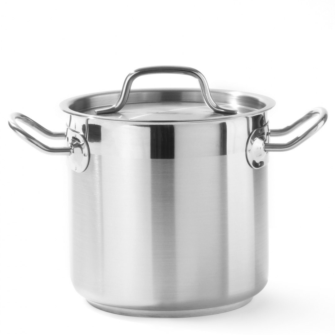 Garnek wysoki Profi Line z pokrywką dno Sandwich 50 l śr. 400 x 400 h - Hendi 832806 Hendi Garnek wysoki Profi Line z pokrywką dno Sandwich 50 l śr. 400 x 400 h - Hendi 832806 Hendi
