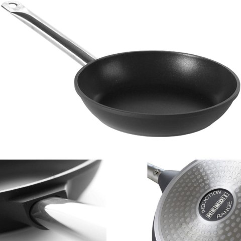 Patelnia indukcyjna Profi Line z odlewu aluminium powlekana tytanem śr. 240 mm - Hendi 629154 Hendi Patelnia indukcyjna Profi Line z odlewu aluminium powlekana tytanem śr. 240 mm - Hendi 629154 Hendi