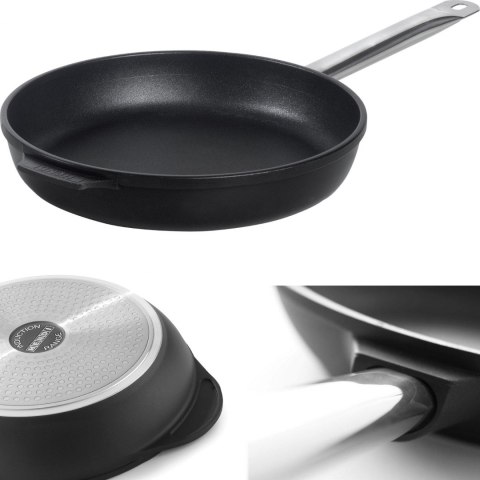 Patelnia indukcyjna Profi Line z odlewu aluminium powlekana tytanem śr. 280 mm - Hendi 629253 Hendi Patelnia indukcyjna Profi Line z odlewu aluminium powlekana tytanem śr. 280 mm - Hendi 629253 Hendi