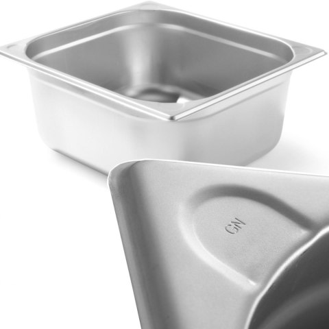 Pojemnik GN 2/3 stalowy Kitchen Line wys. 200 mm - Hendi 806258 Hendi Pojemnik GN 2/3 stalowy Kitchen Line wys. 200 mm - Hendi 806258 Hendi