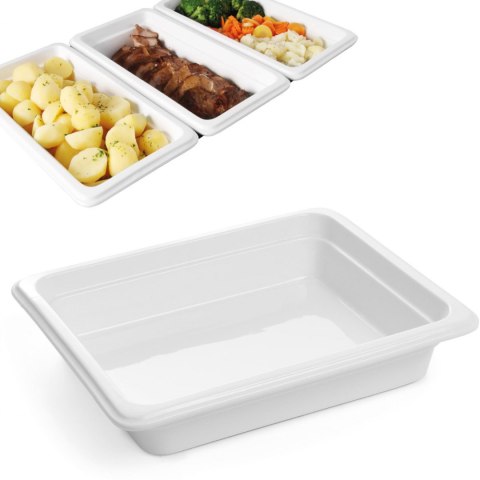 Pojemnik GN Profi Line z porcelany GN 1/2 65 mm - Hendi 783016 Hendi Pojemnik GN Profi Line z porcelany GN 1/2 65 mm - Hendi 783016 Hendi