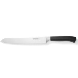 Profesjonalny nóż do pieczywa kuty ze stali Profi Line 215 mm - Hendi 844298 Hendi