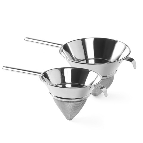 Sito chińskie stożkowe z gęstą siatką ze stali śr. 245mm - Hendi 647561 Hendi Sito chińskie stożkowe z gęstą siatką ze stali śr. 245mm - Hendi 647561 Hendi