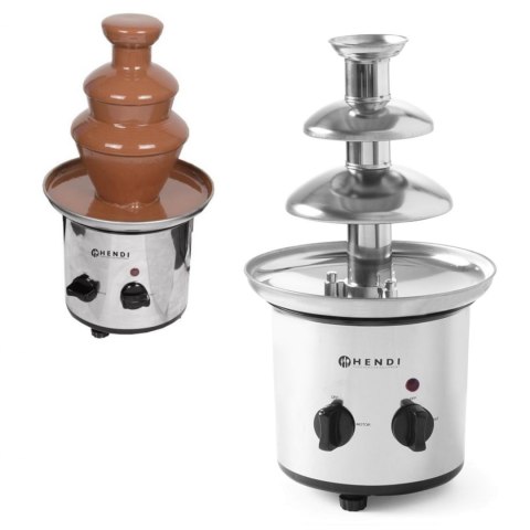 Czekoladowa fontanna do czekoladowego fondue stalowa 110W - Hendi 274101 Hendi