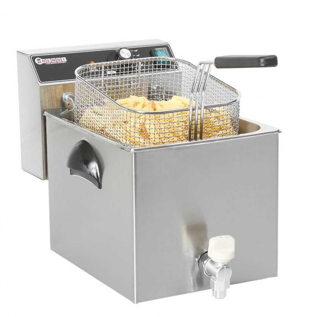 Frytownica z kranem Masterpro 230V 3.5kW 8L - Hendi 209202 Hendi Frytownica z kranem Masterpro 230V 3.5kW 8L - Hendi 209202 Hendi