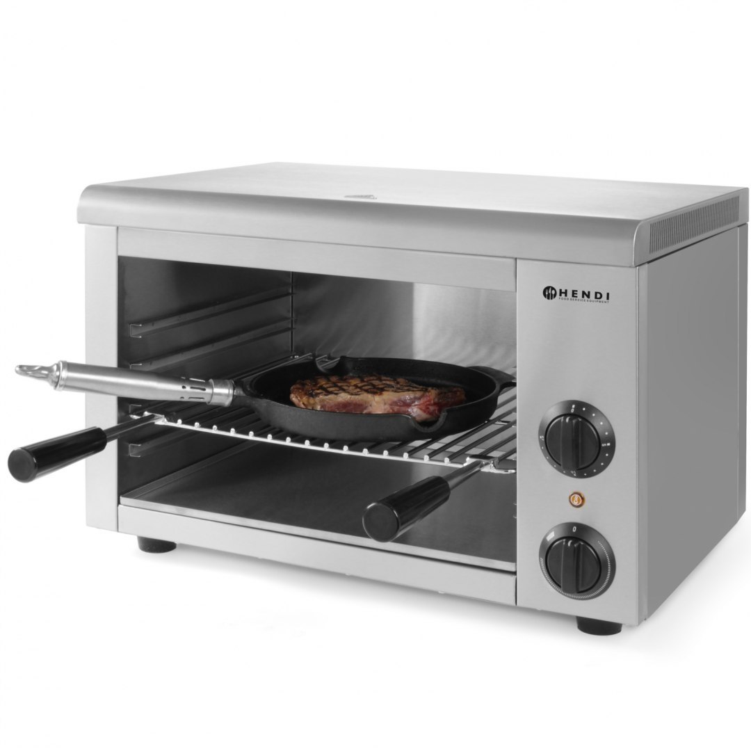 Opiekacz toster salamander z timerem 15min. 2200W - Hendi 264201 Hendi Opiekacz toster salamander z timerem 15min. 2200W - Hendi 264201 Hendi