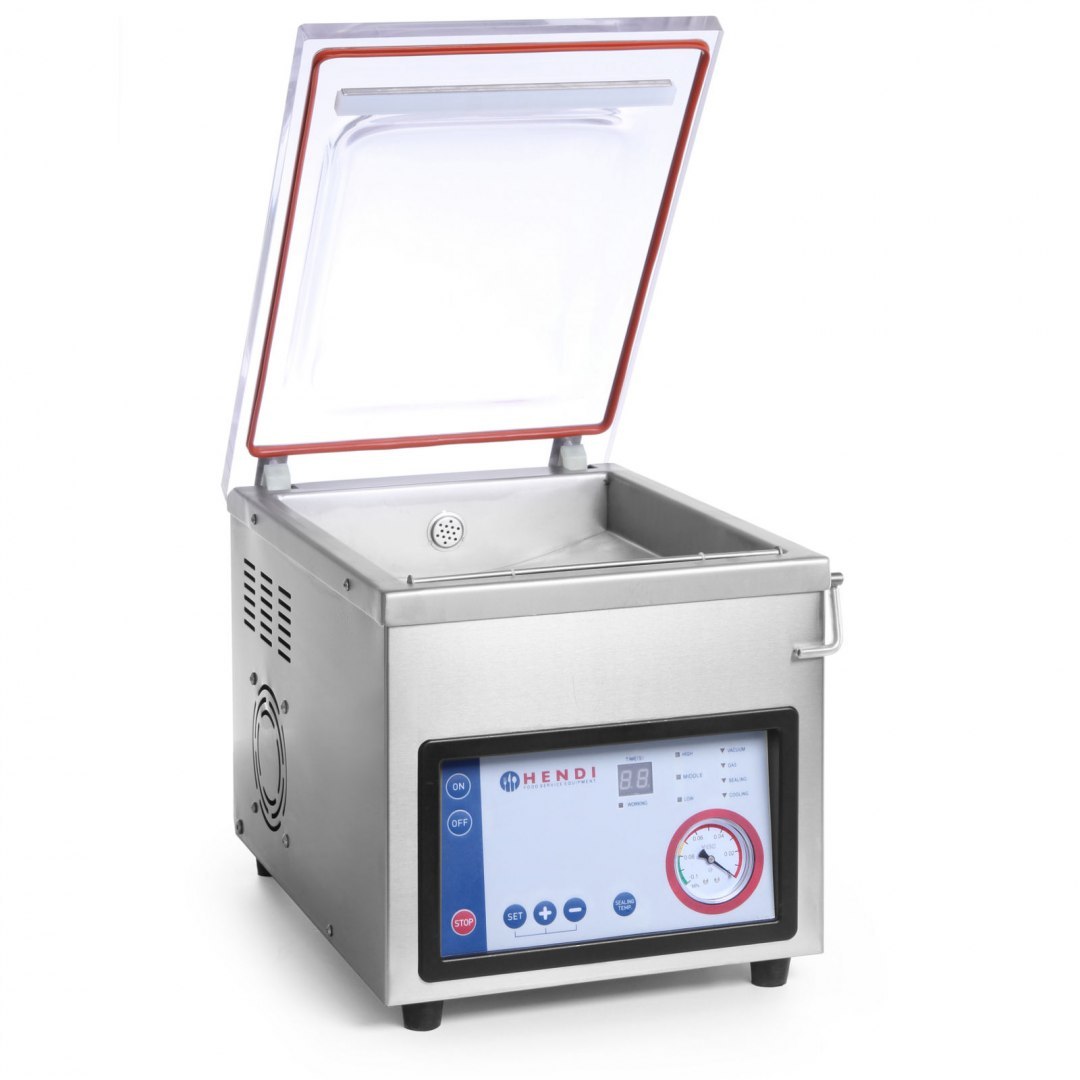 Pakowarka próżniowa do zywności komorowa Profi Line do dużych porcji 350mm 750W - Hendi 975275 Hendi Pakowarka próżniowa do zywności komorowa Profi Line do dużych porcji 350mm 750W - Hendi 975275 Hendi