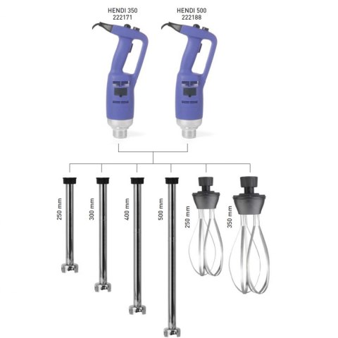 Ramię ubijające z rózgą trzepaczka do napędu miksera blendera Kitchen Line 350 / 500 dł. 250mm - Hendi 222263 Hendi Ramię ubijające z rózgą trzepaczka do napędu miksera blendera Kitchen Line 350 / 500 dł. 250mm - Hendi 222263 Hendi