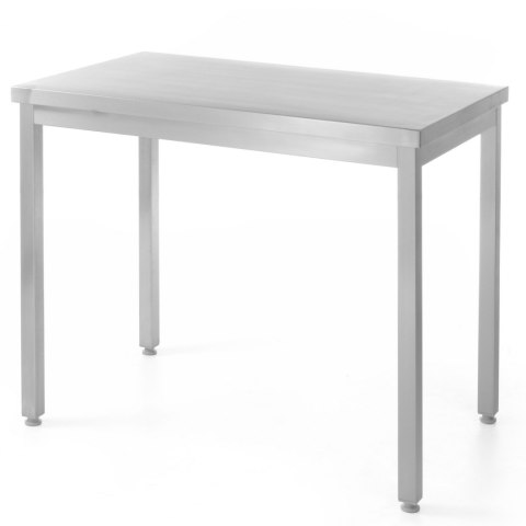 Stół blat roboczy do kuchni centralny stalowy 100x60cm - Hendi 811276 Hendi Stół blat roboczy do kuchni centralny stalowy 100x60cm - Hendi 811276 Hendi